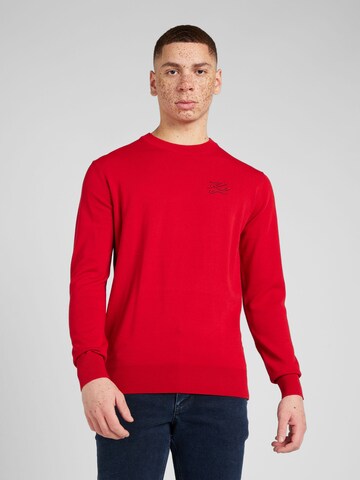 Karl Lagerfeld Sweater in Red: front