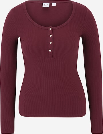 GAP Shirt in Rood: voorkant