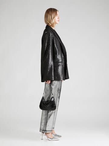 Nasty Gal Loosefit Farkut värissä hopea