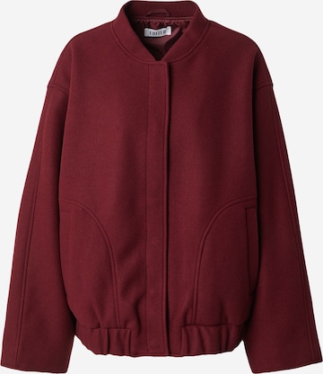 EDITED Prechodná bunda 'Geena' - Červená: predná strana