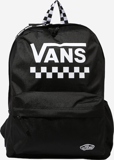VANS Mugursoma, krāsa - melns / balts, Preces skats