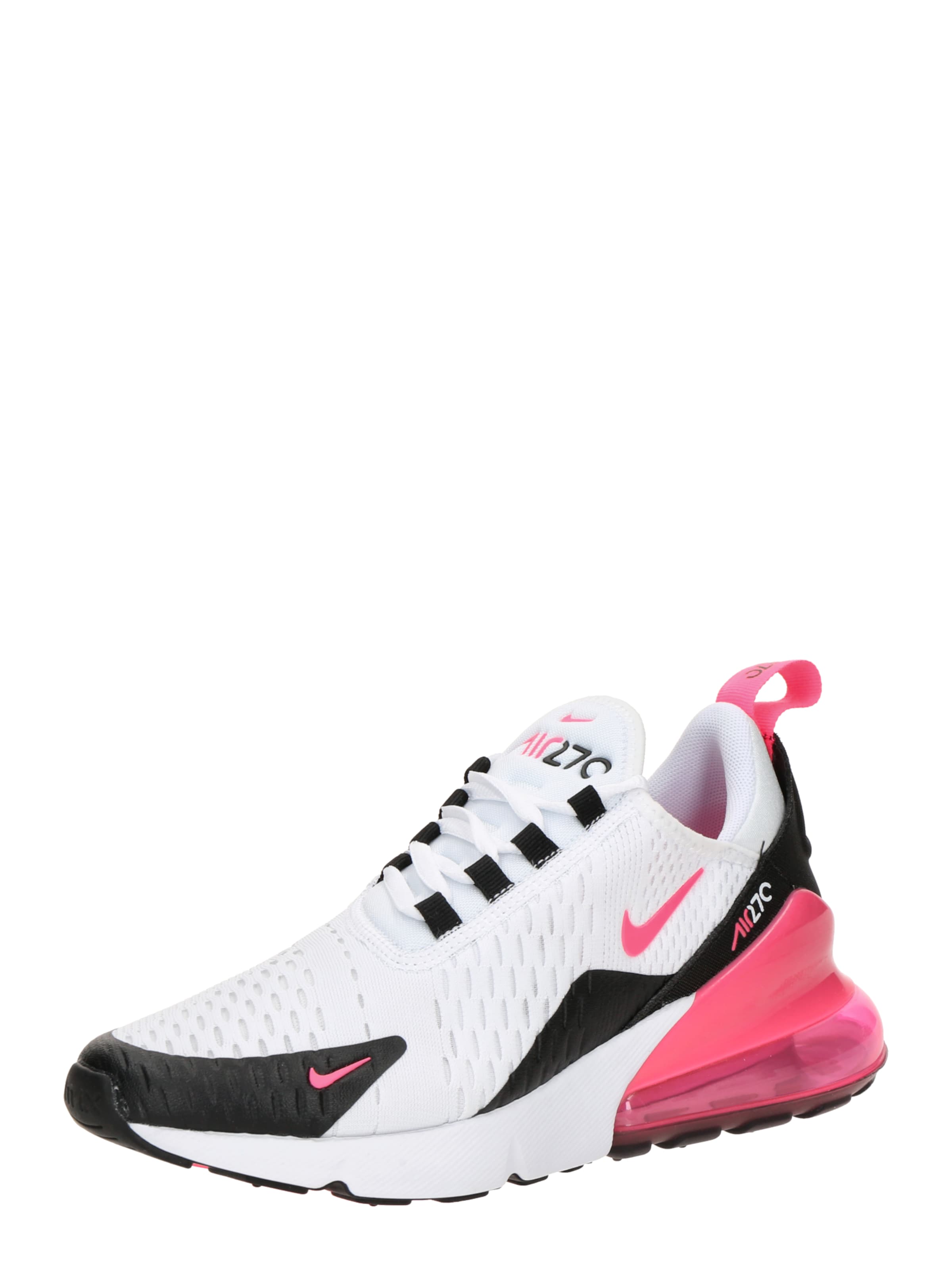 Baskets basses 'Air Max 270' Nike Sportswear en blanc : devant