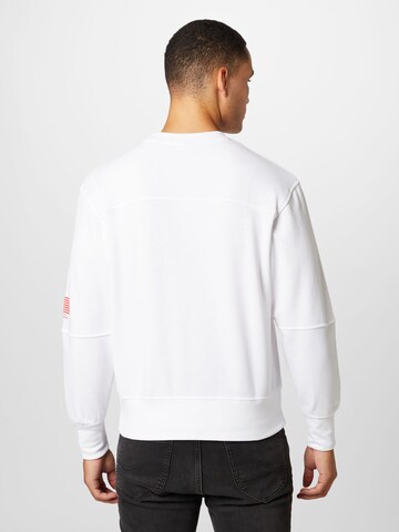 Sweat-shirt 'NASA' JACK & JONES en blanc