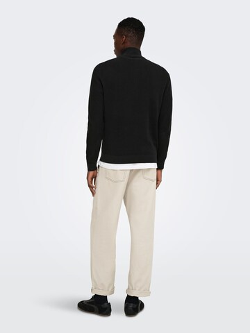 Pull-over 'TONY' Only & Sons en noir