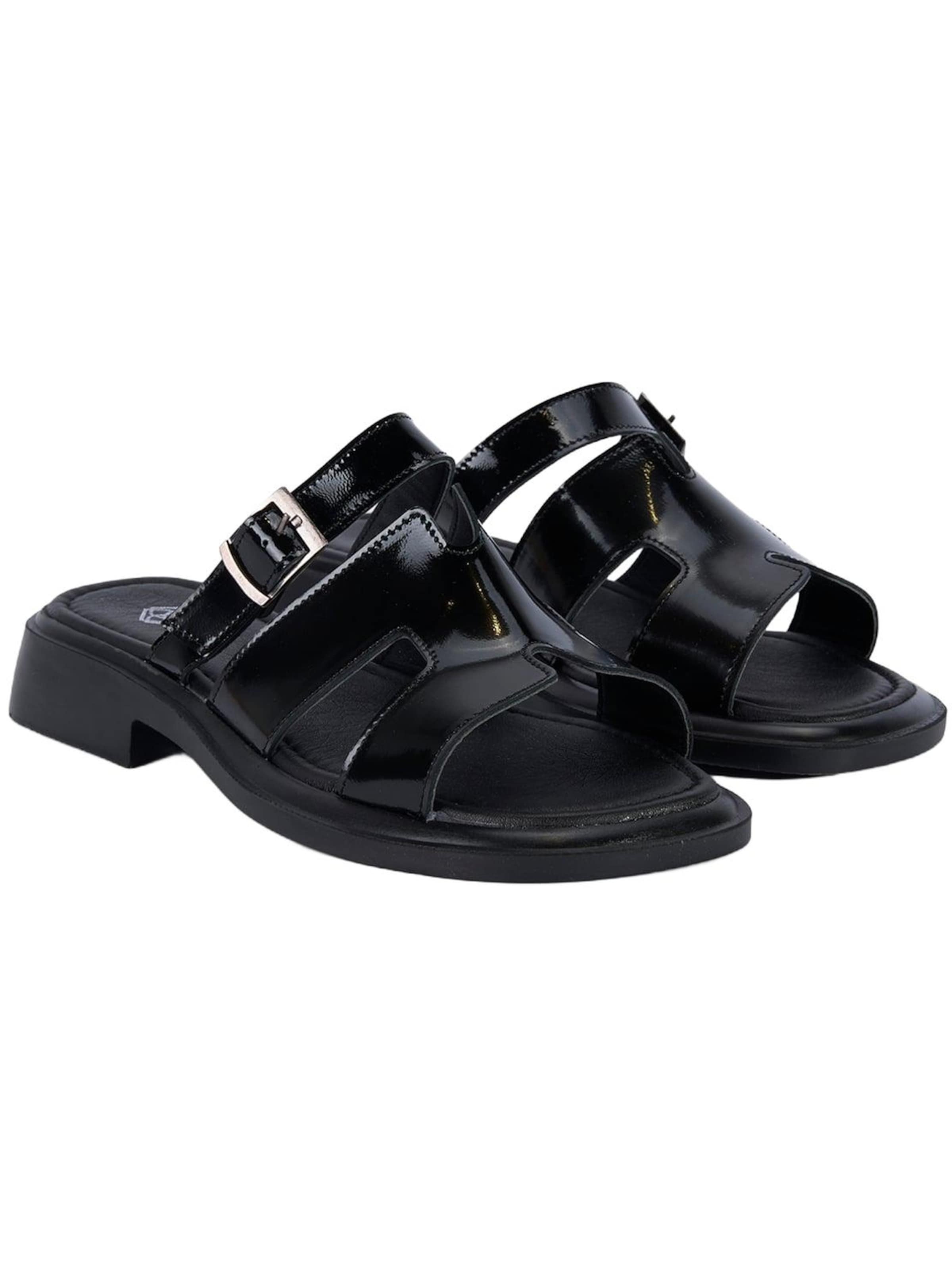 Desa - Zapatos abiertos en negro