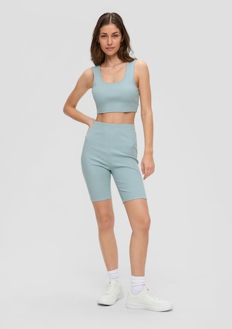 QS Skinny Leggings in Blau