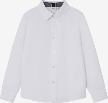 Coupe regular Chemise 'Newsa' NAME IT en blanc : devant