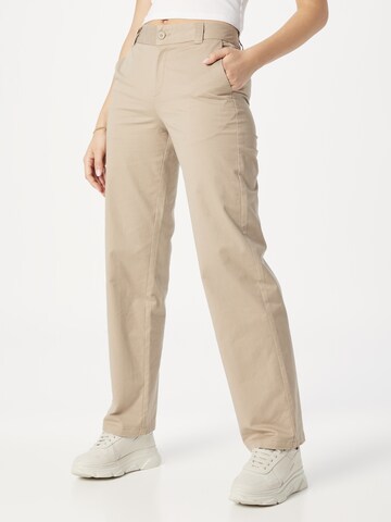 NLY by Nelly Regular Chino trousers in Beige: front