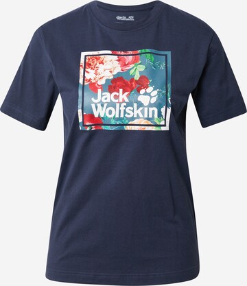 JACK WOLFSKIN Sportshirt in Blau: predná strana