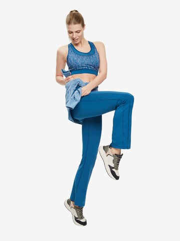 ESPRIT Flared Workout Pants in Blue