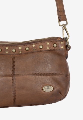 DreiMaster Vintage Crossbody Bag 'Eyota' in Brown