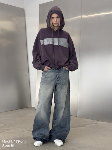 ENRAGE Sweatshirt 'TAPE' in Lila