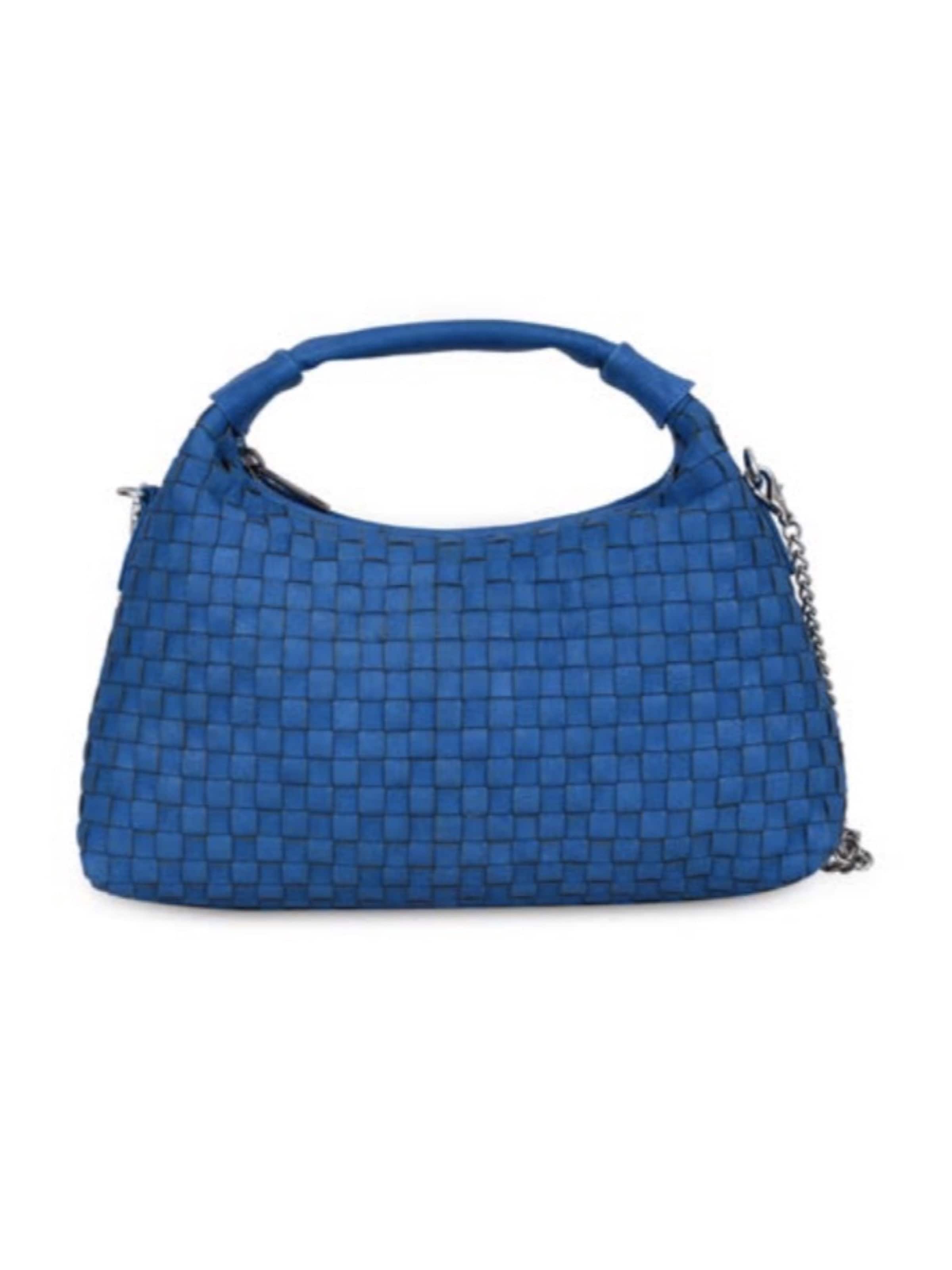 Frauen Taschen & Rucksäcke NÚNOO Mini Tasche 'Dandy Braided' in Blau - KP61741