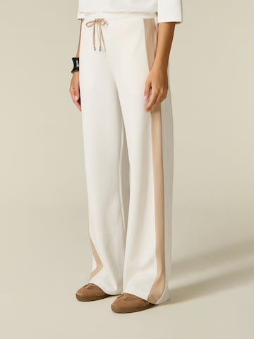 oltre - Ropa ancha Pantalón en blanco