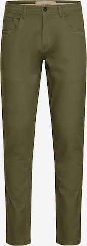 Regular Pantalon chino 'Hednan' BLEND en vert : devant