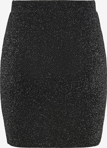 PIECES Skirt 'LINA' in Black: front
