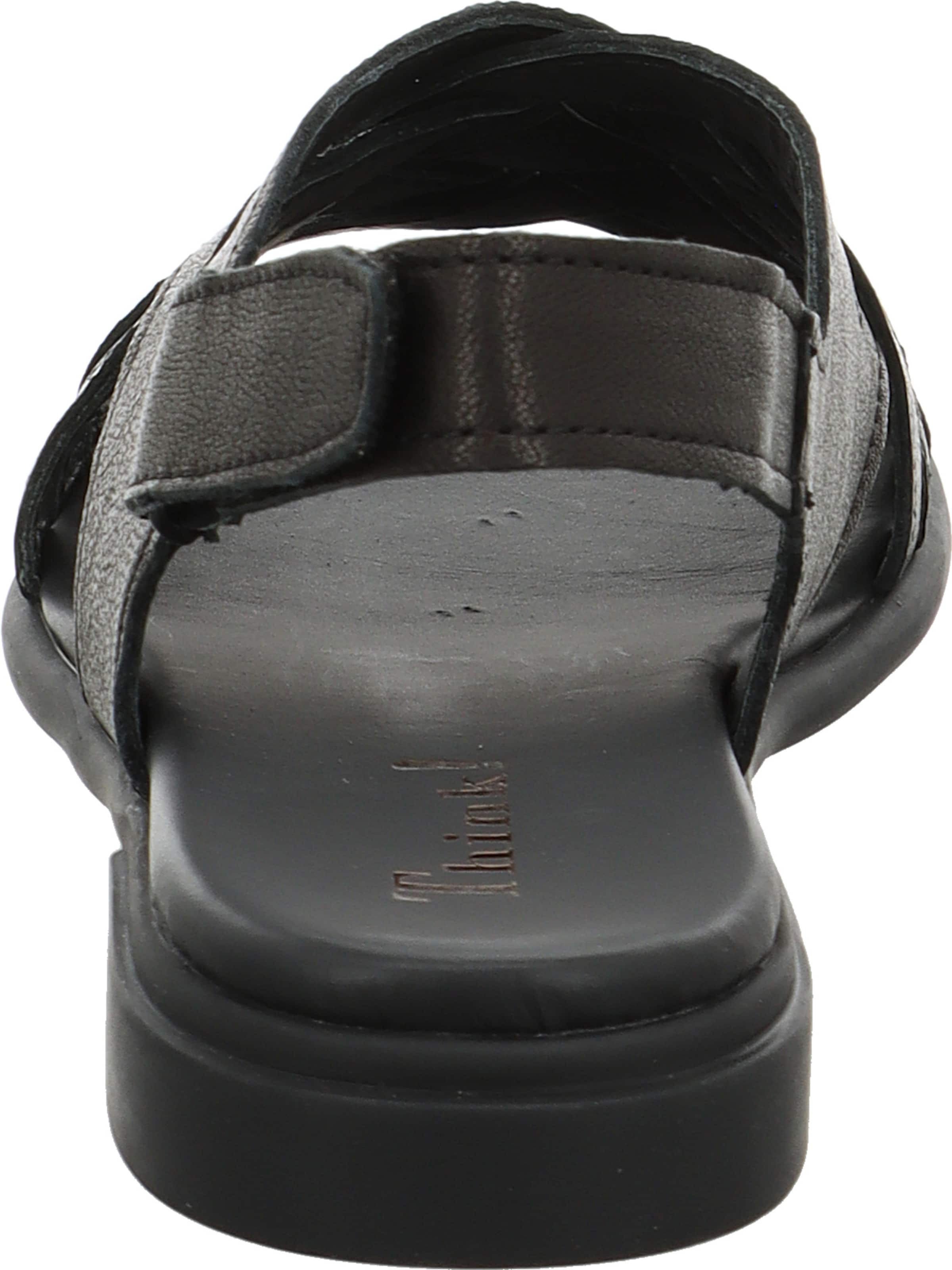 THINK! Strap Sandals 'Kamaa' in Black