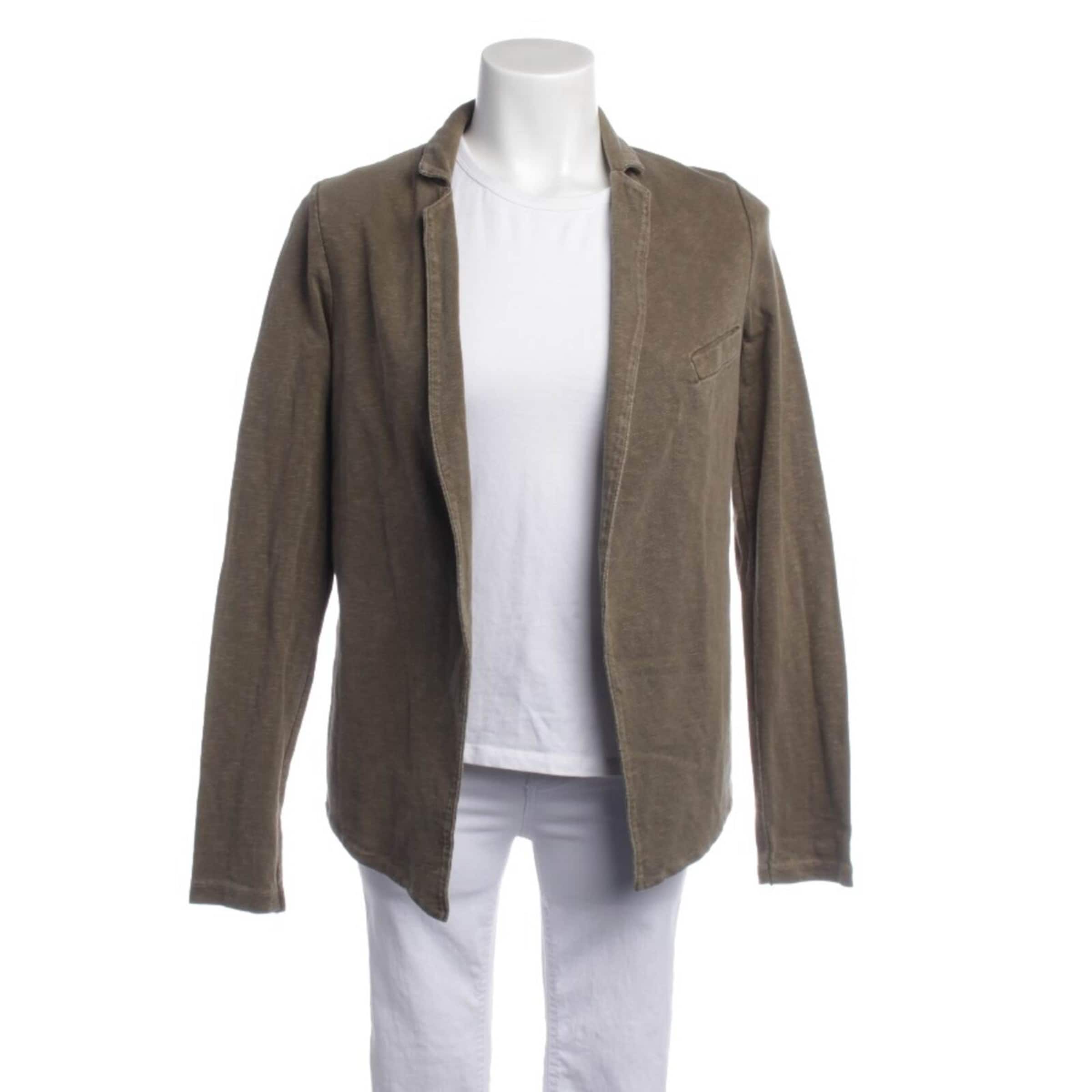 AMERICAN VINTAGE Jacket & Coat in S in Green: front