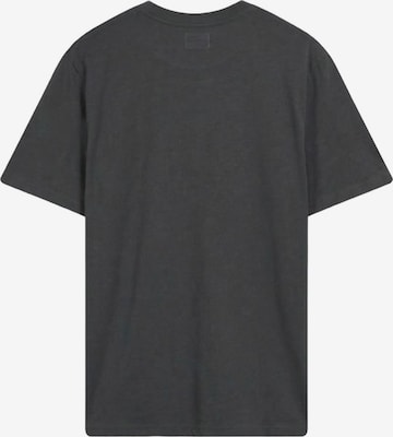 LTB Jeans - Camiseta 'Slogan T-Shirt' en gris: frente
