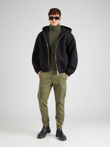 Tapered Pantaloni cargo 'JREBMICHAEL' di JJ Rebel in verde