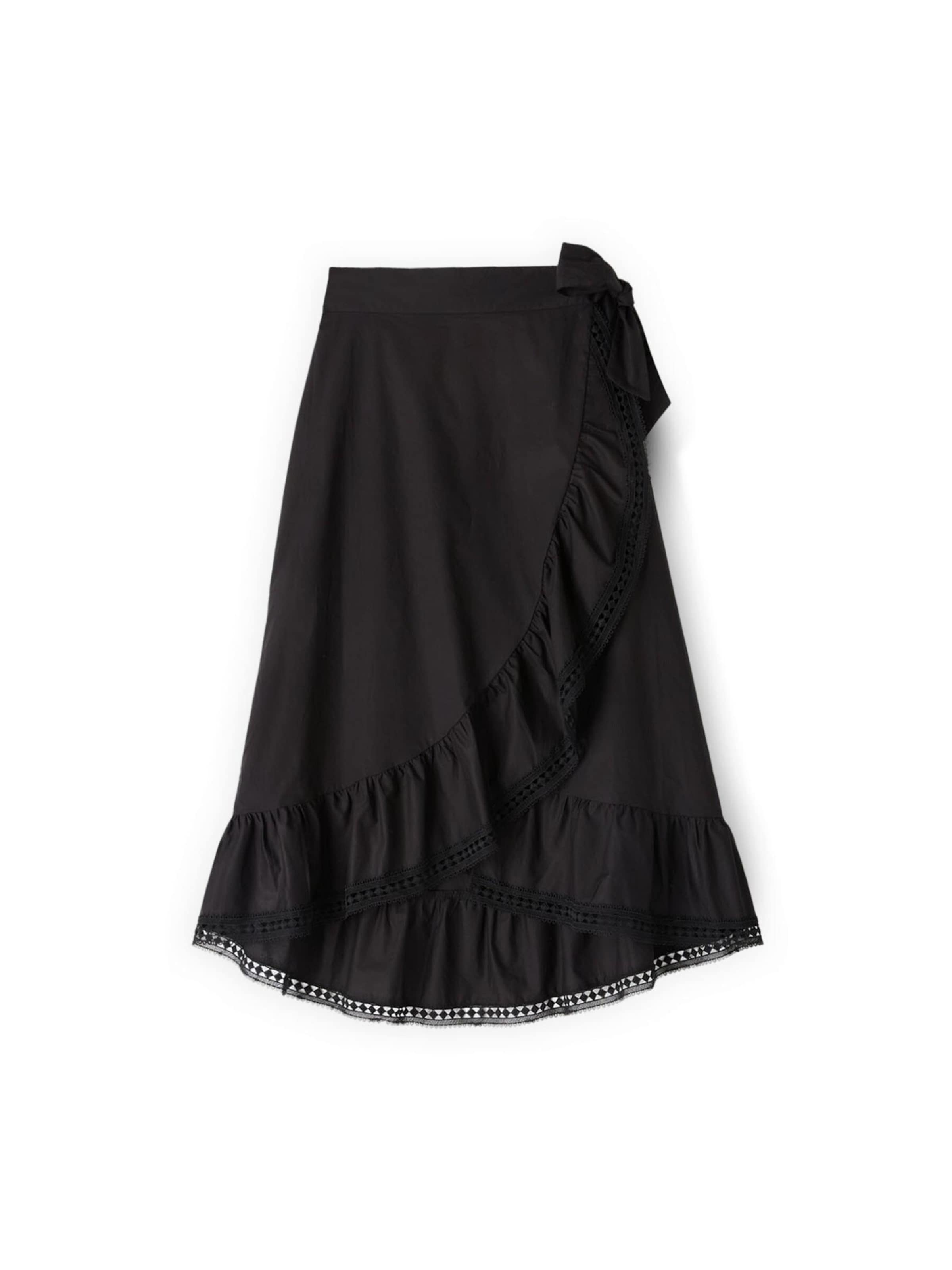 Gonna di MOTIVI in nero: frontale