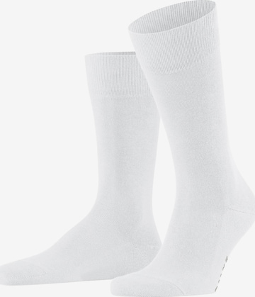 FALKE Socks 'Family' in White: front