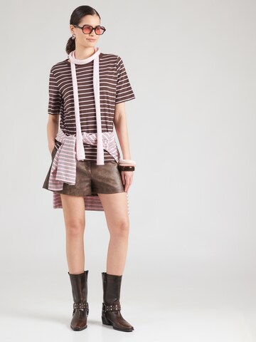 CECIL Tričko - Hnedá