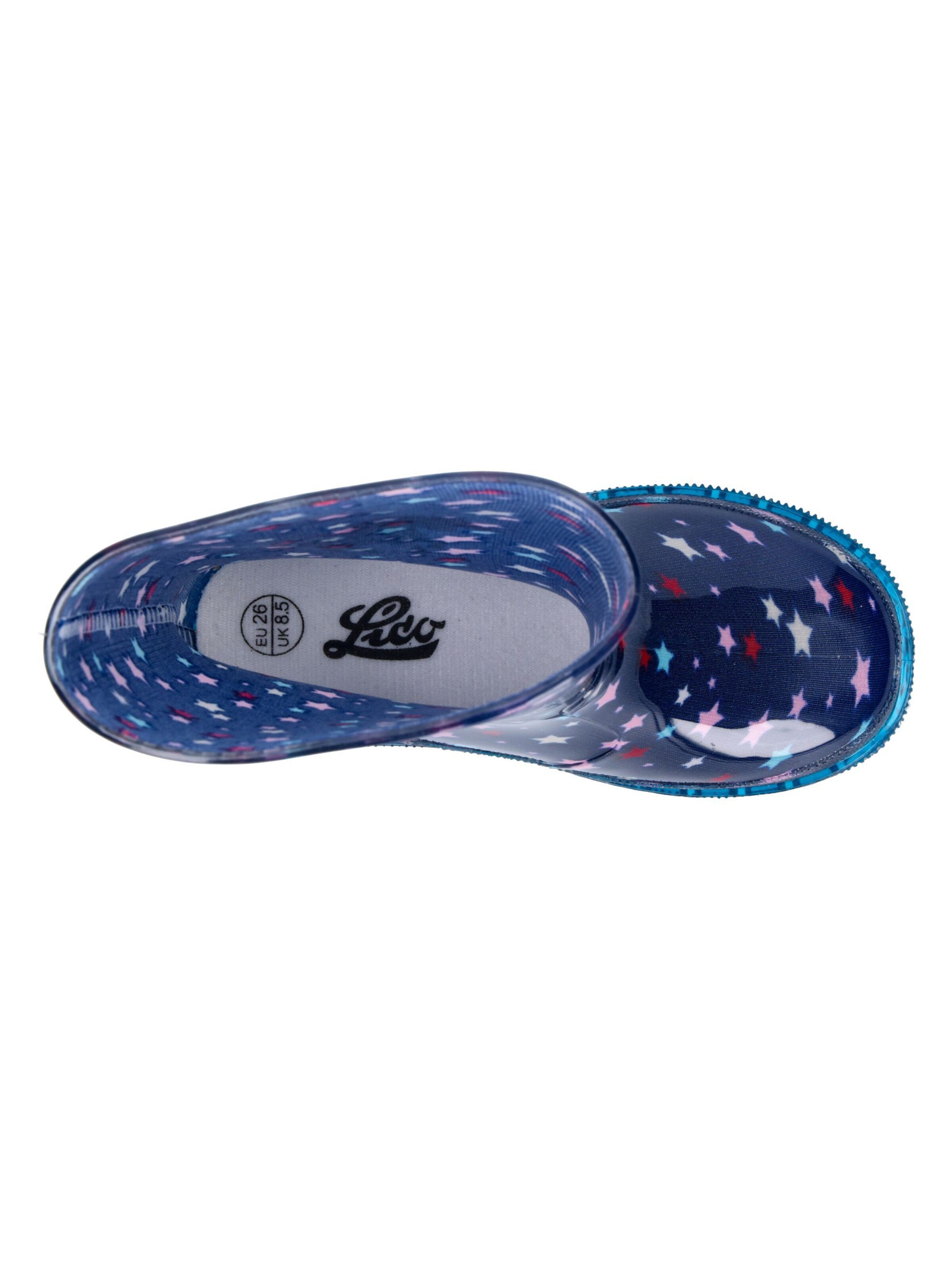 LICO Rubber Boots 'Stormy' in Blue