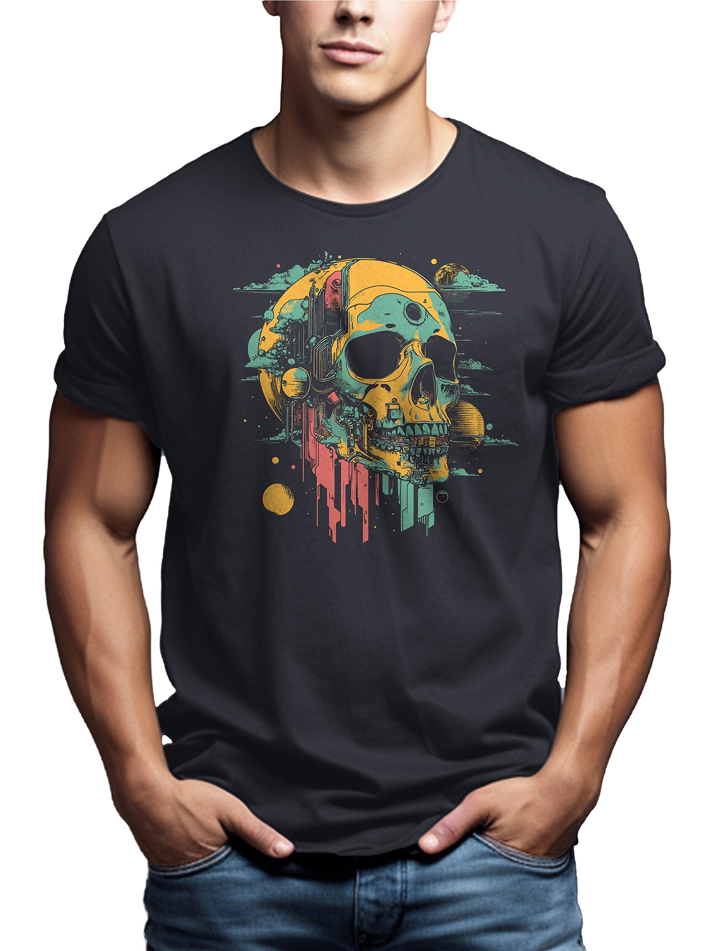 MAKAYA Shirt in Grey: front