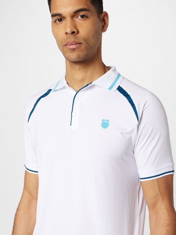 K-Swiss Performance - Camiseta funcional 'HYPERCOURT' en blanco