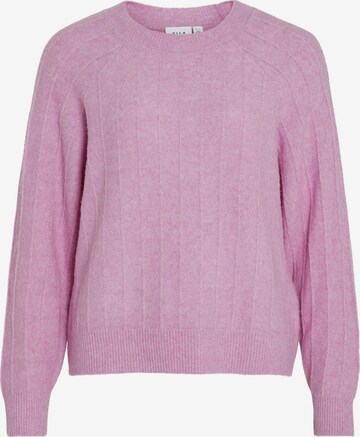 VILA Sweater in Purple: front