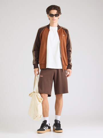ADIDAS ORIGINALS Mikina – hnědá