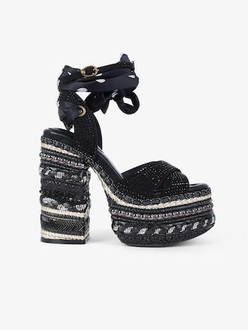 Kurt Geiger - Sandália em preto: frente