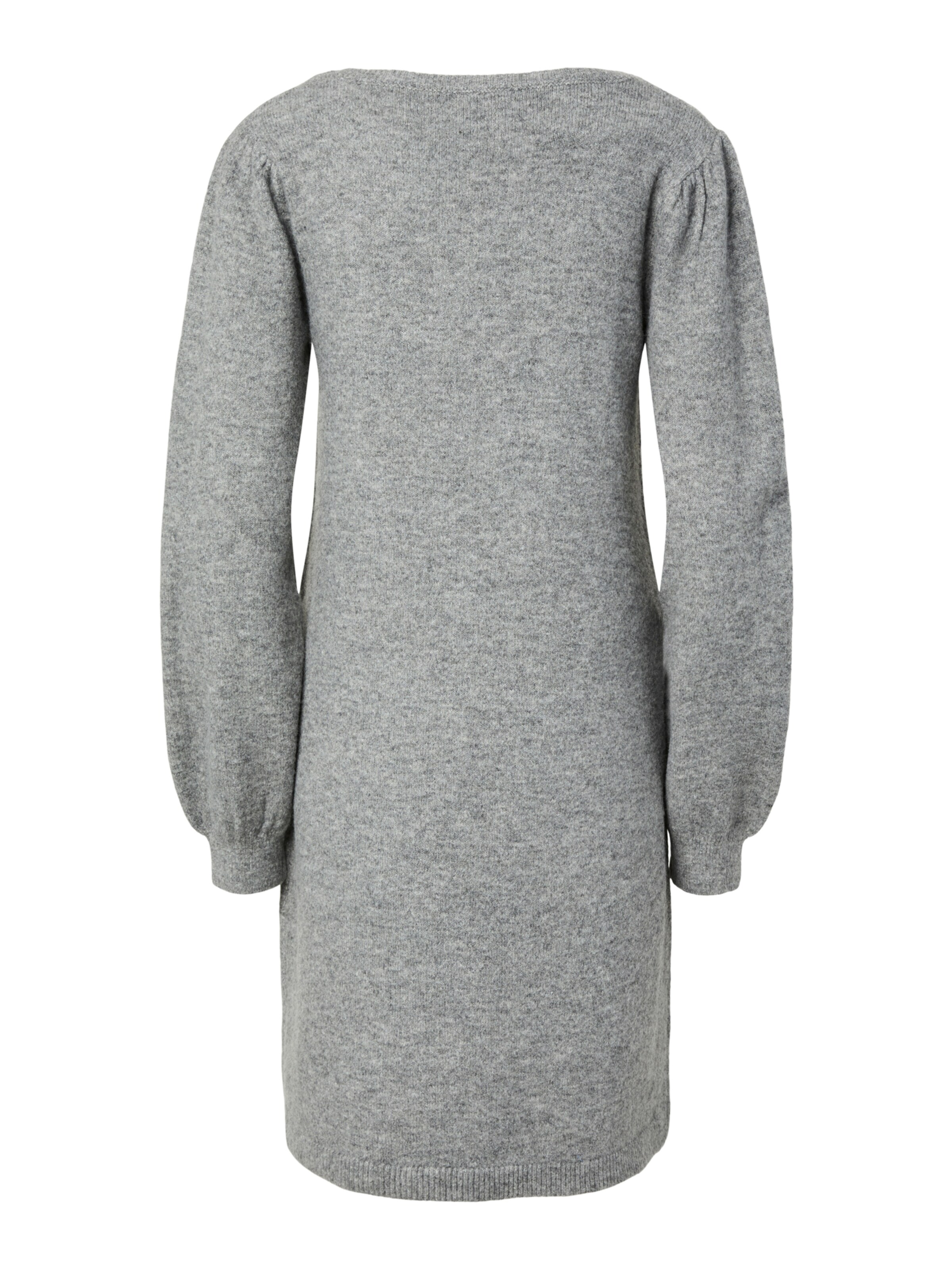 PIECES - Vestido de malha 'PCSALLY' em cinzento