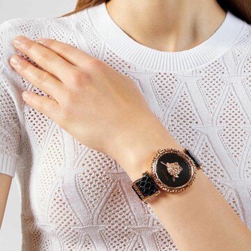 VERSACE Analog watch 'Palazzo Empire Greca' in Black