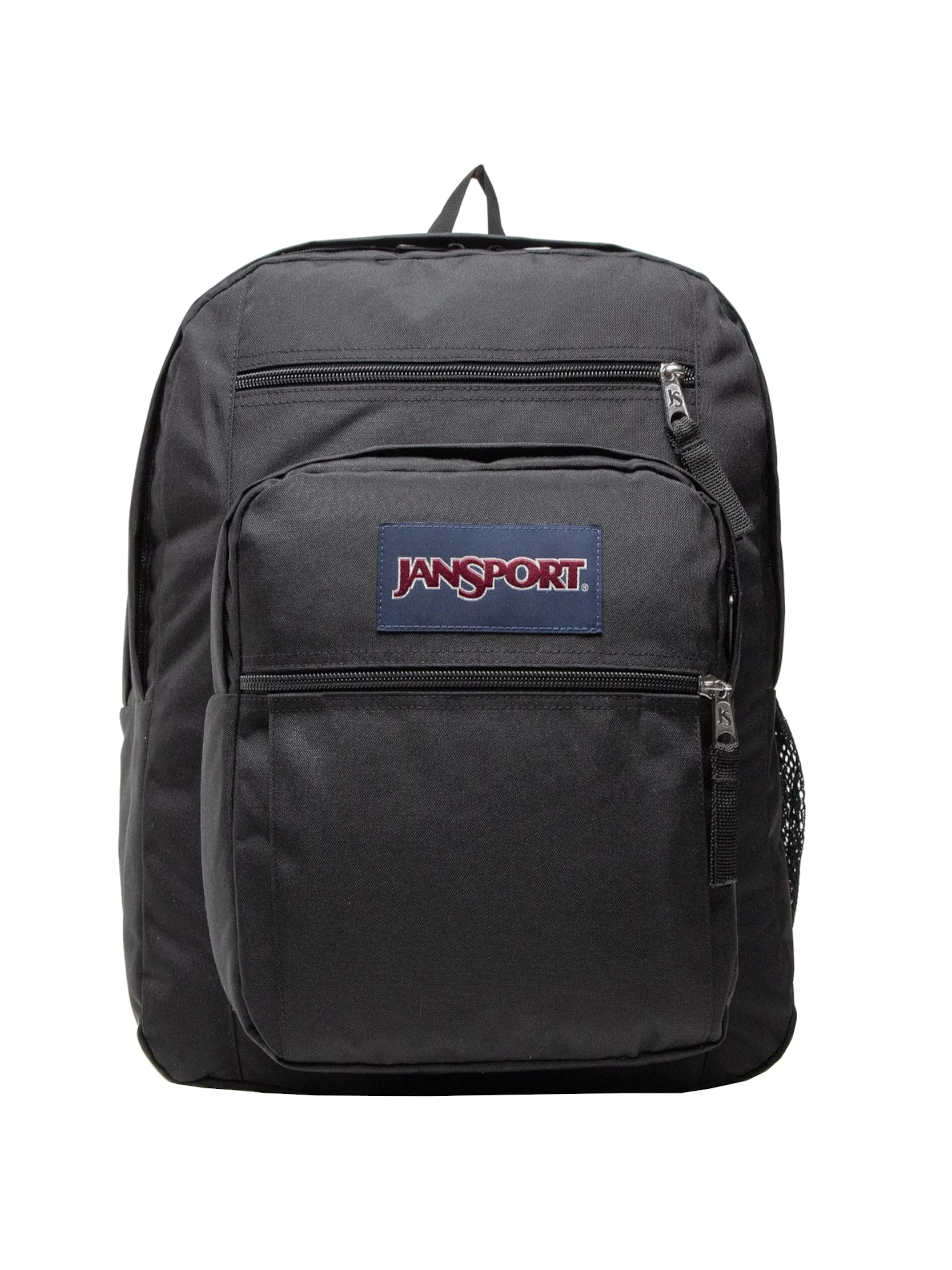 JANSPORT Backpack 'JanSport Big Student Backpack' in Black: front