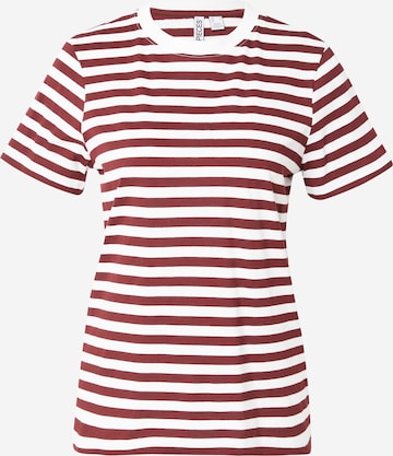 PIECES - Camiseta 'PCRIA' en rojo: frente