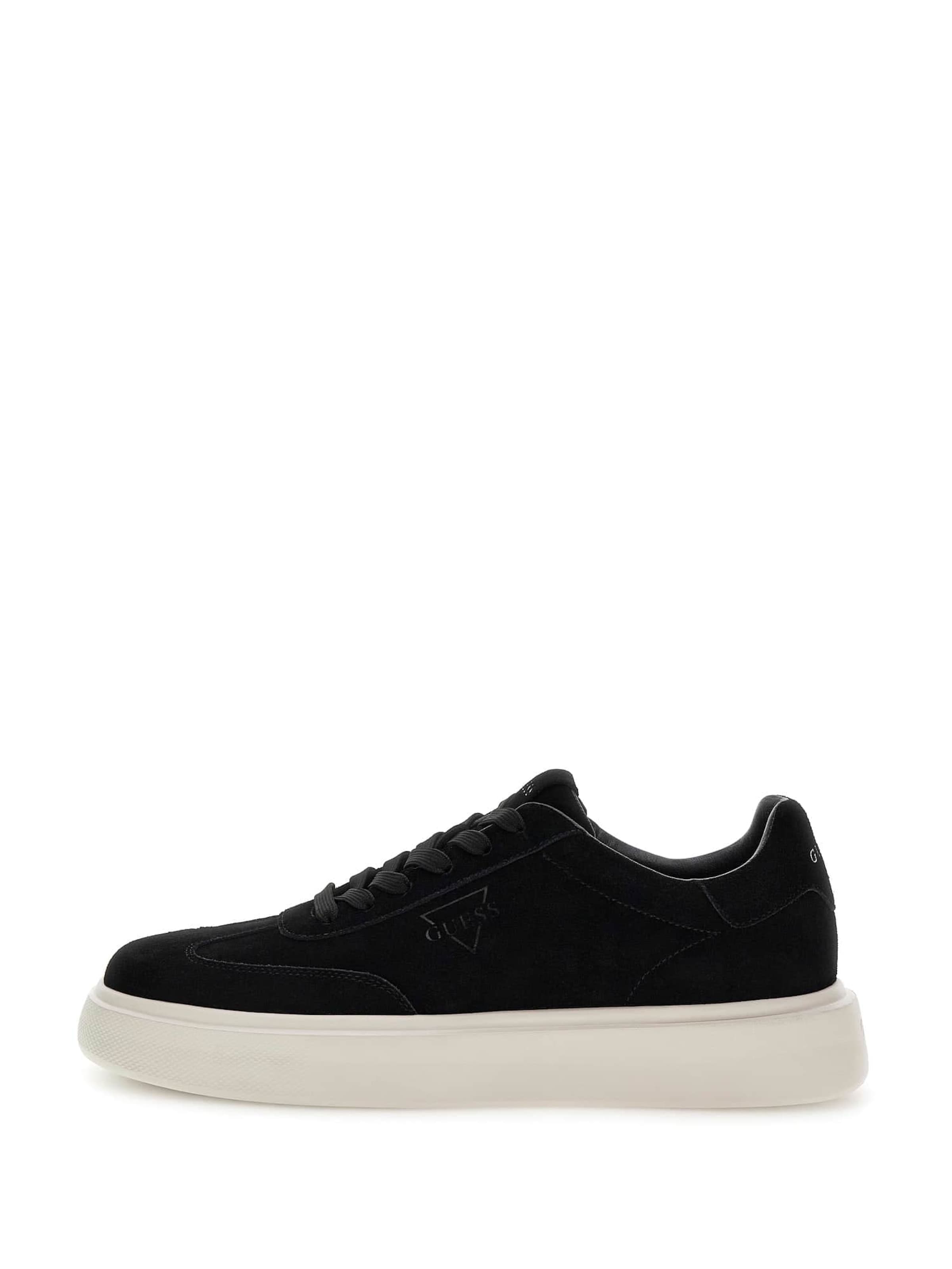 GUESS Sneakers 'Plaza' in Black: front