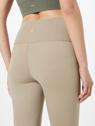 Skinny Pantaloni sportivi 'Gaby' di Athlecia in grigio