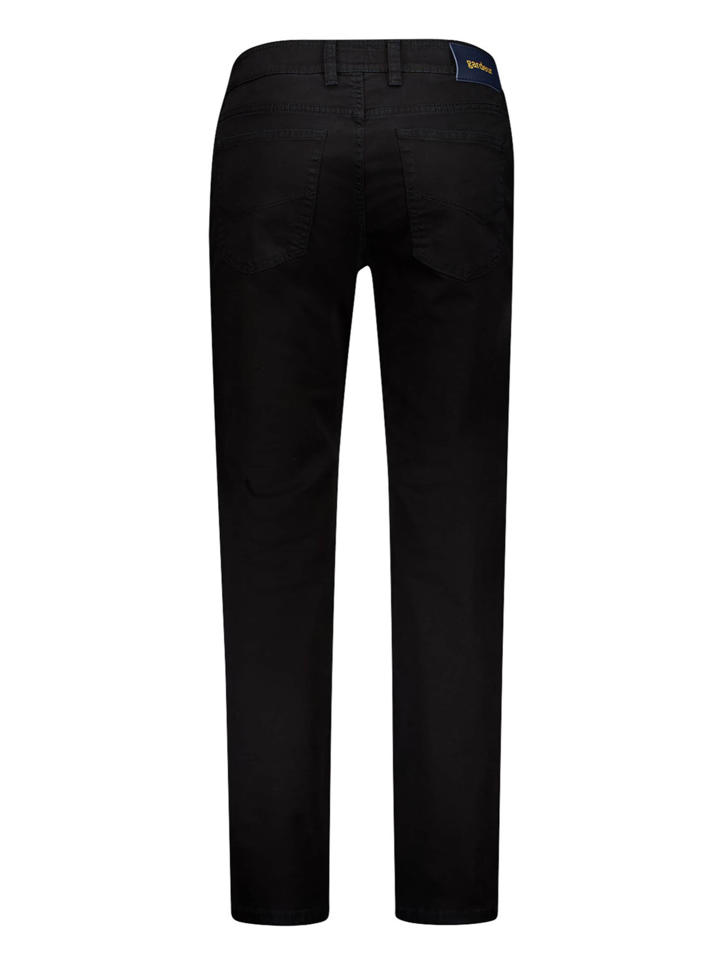 Gardeur Regular Trousers 'Bill' in Black