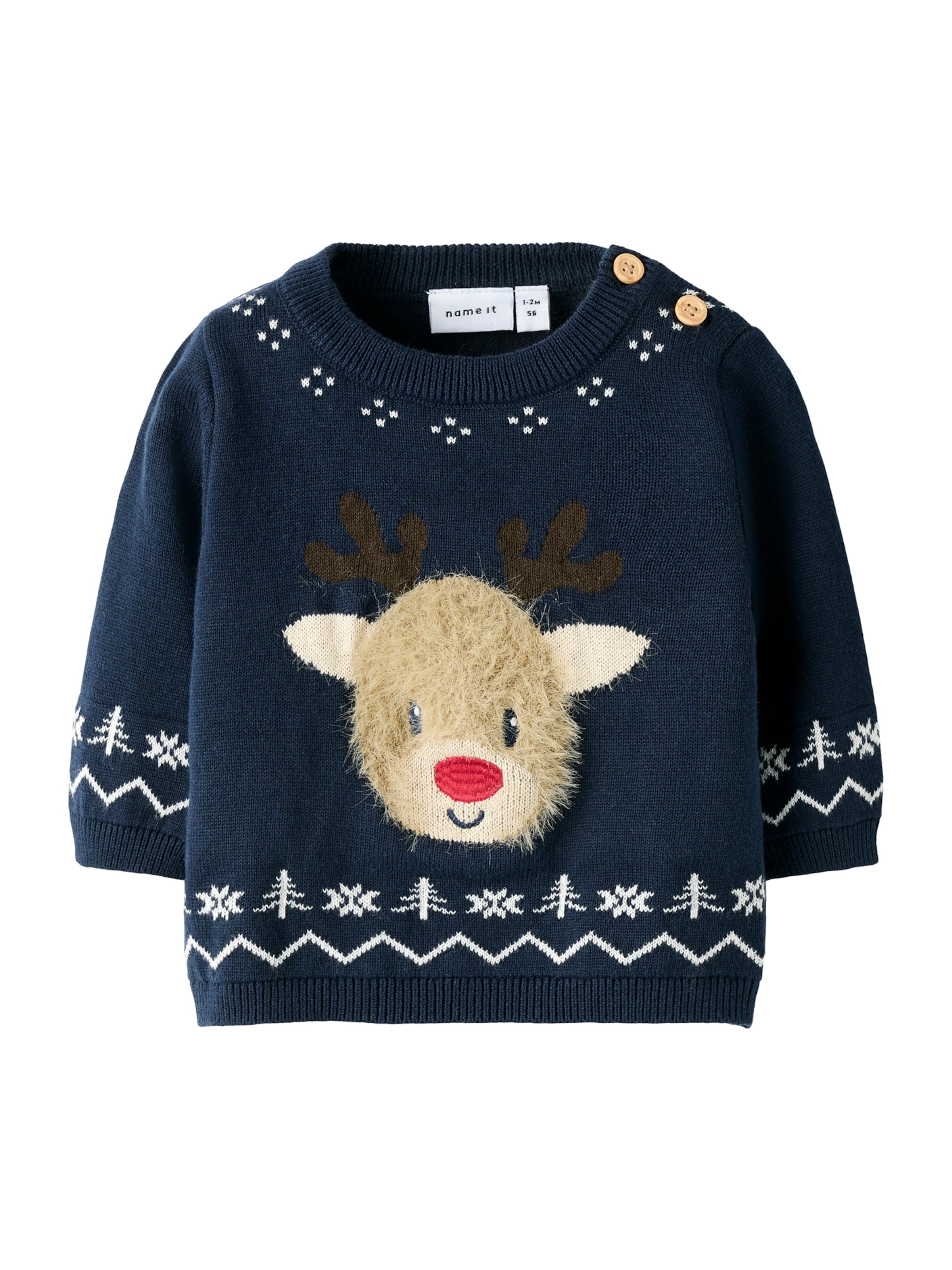 Pullover 'NBMREOME' di NAME IT in blu: frontale