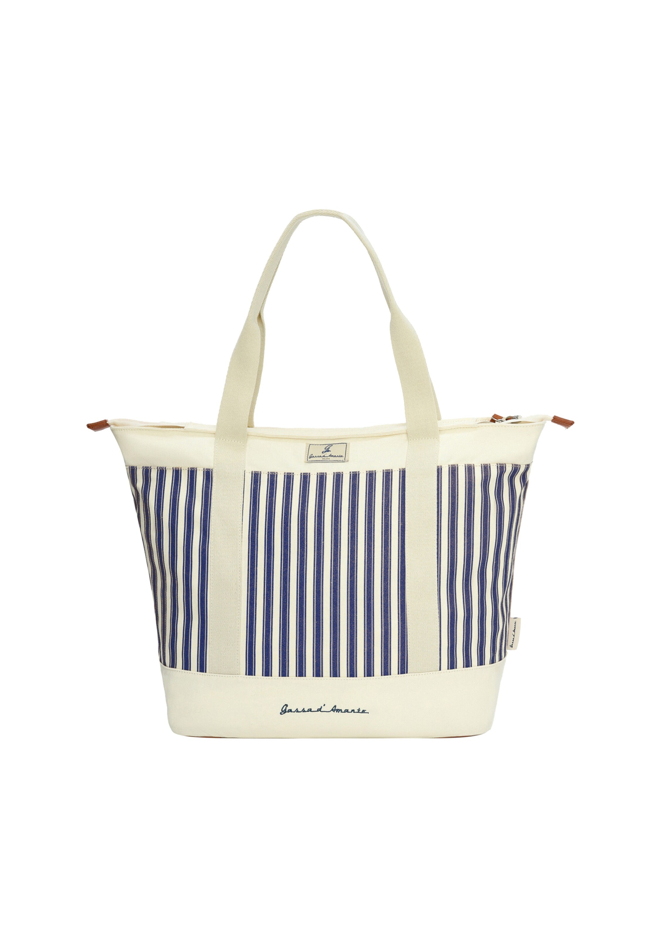 Gassa d'Amante Shopper 'Vieste' in Blauw: voorkant