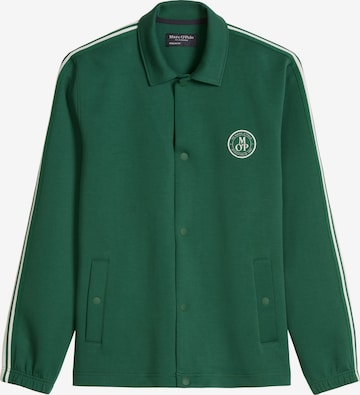 Marc O'Polo Sweatvest in Groen: voorkant