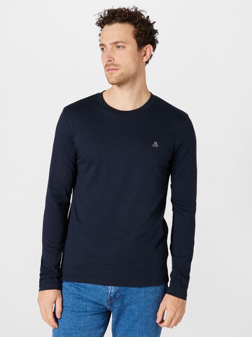 Marc O'Polo Shirt (GOTS) in Blau: Vorderseite