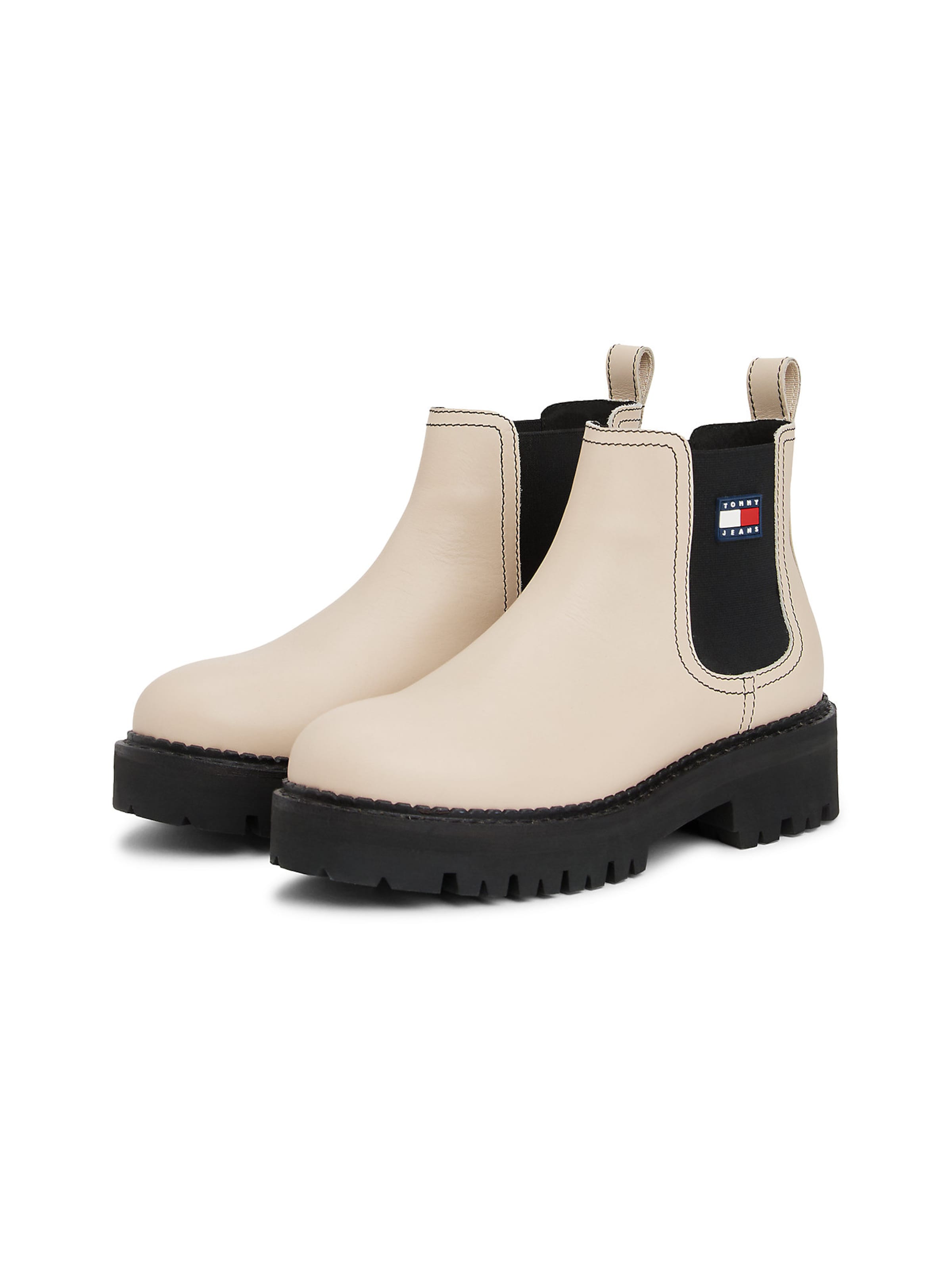 Chelsea Boots Tommy Jeans en beige
