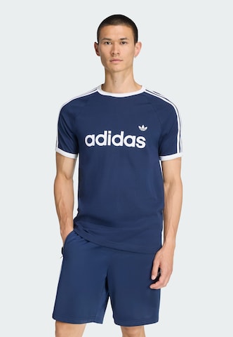 ADIDAS ORIGINALS Shirt 'Ringer' in Blue: front
