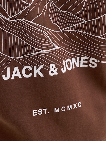 Sweat-shirt 'JJAW25' JACK & JONES en marron