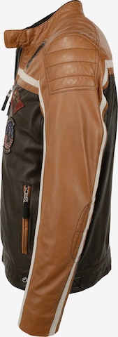 TOP GUN Between-Season Jacket in Brown