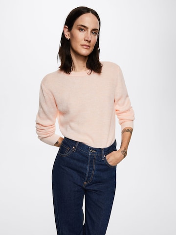 MANGO Sweater 'Pretty' in Pink: front