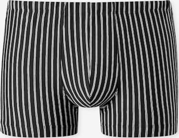 SCHIESSER Boxershorts ' 95/5 Essentials ' in Zwart: voorkant